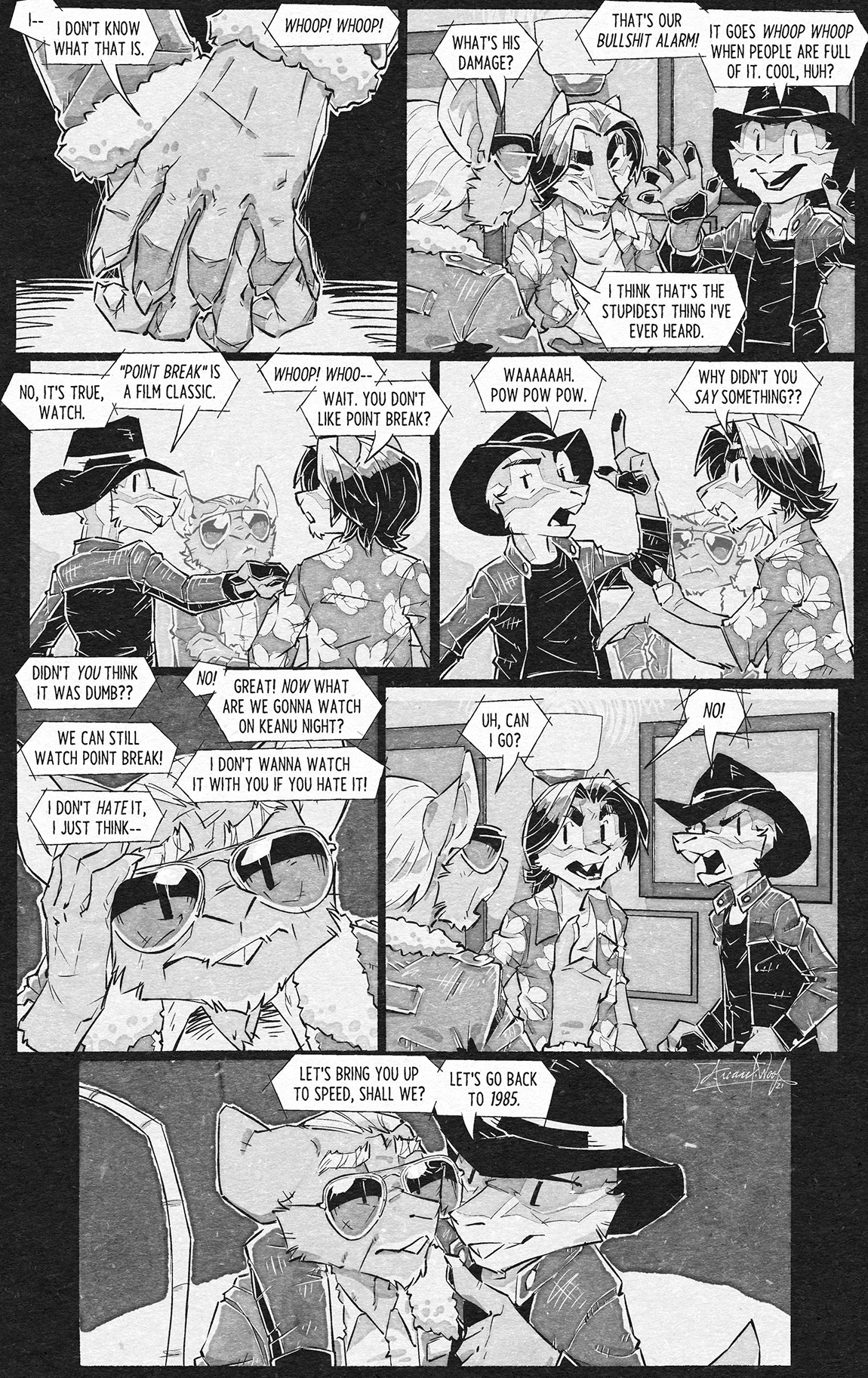 Arcane's Rescue Rangers Comic Sample